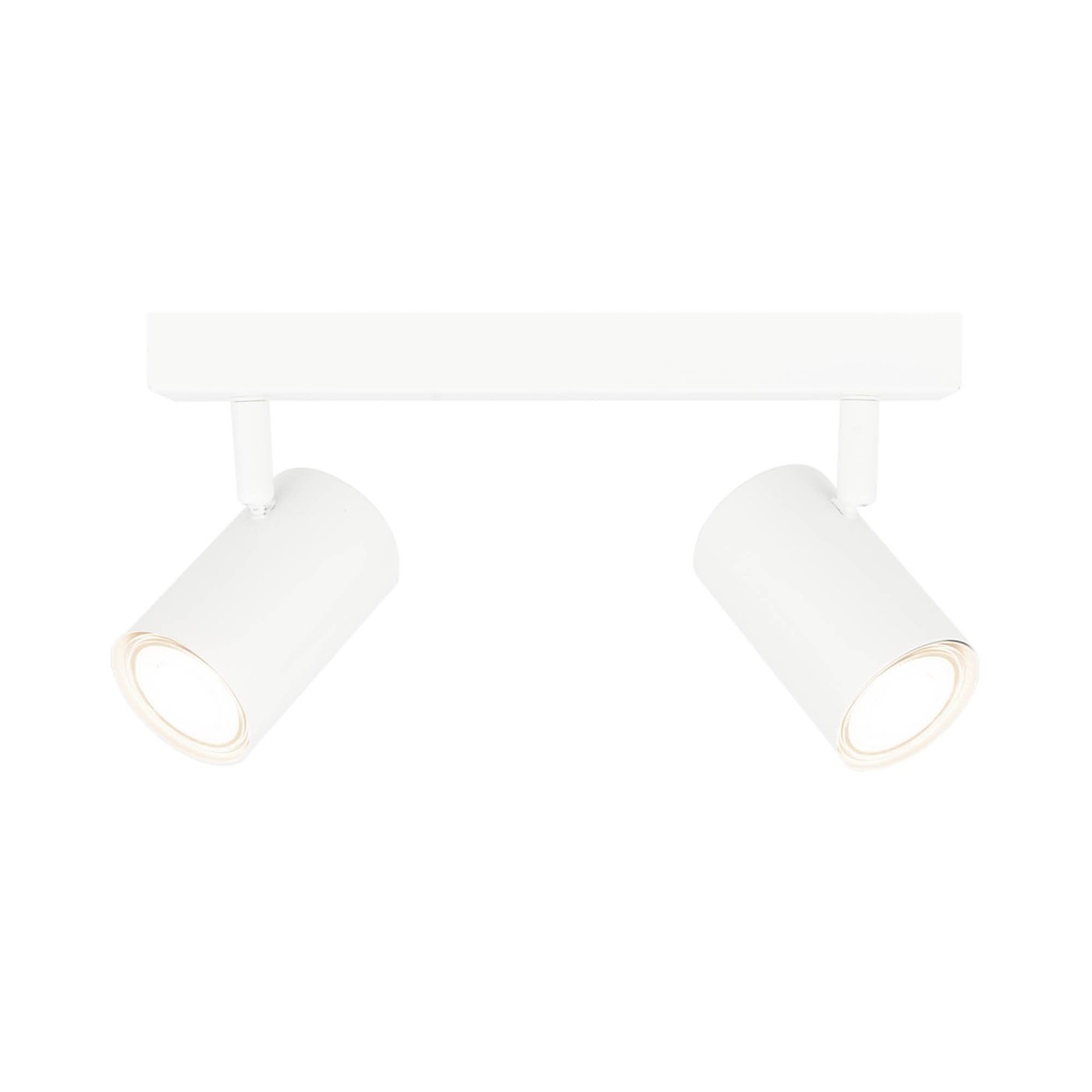 LED Plafondspot Wit Duo - Dimbaar - 3W - 4000K - Kantelbaar