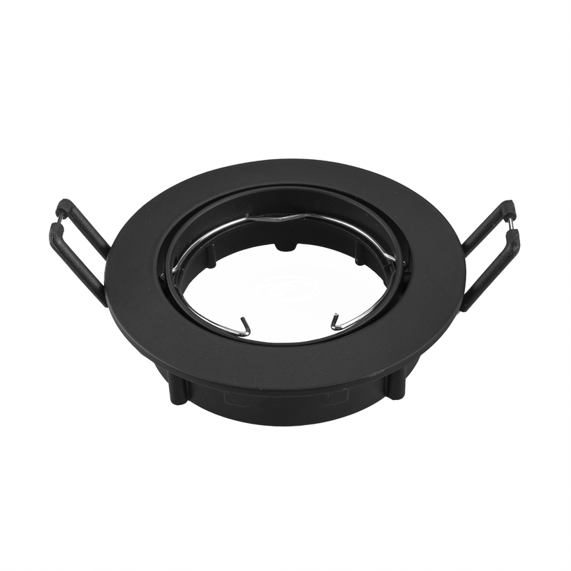 GU10 Support de spot - Ampoule GU10 - Amsterdam - Noir - Ø82mm