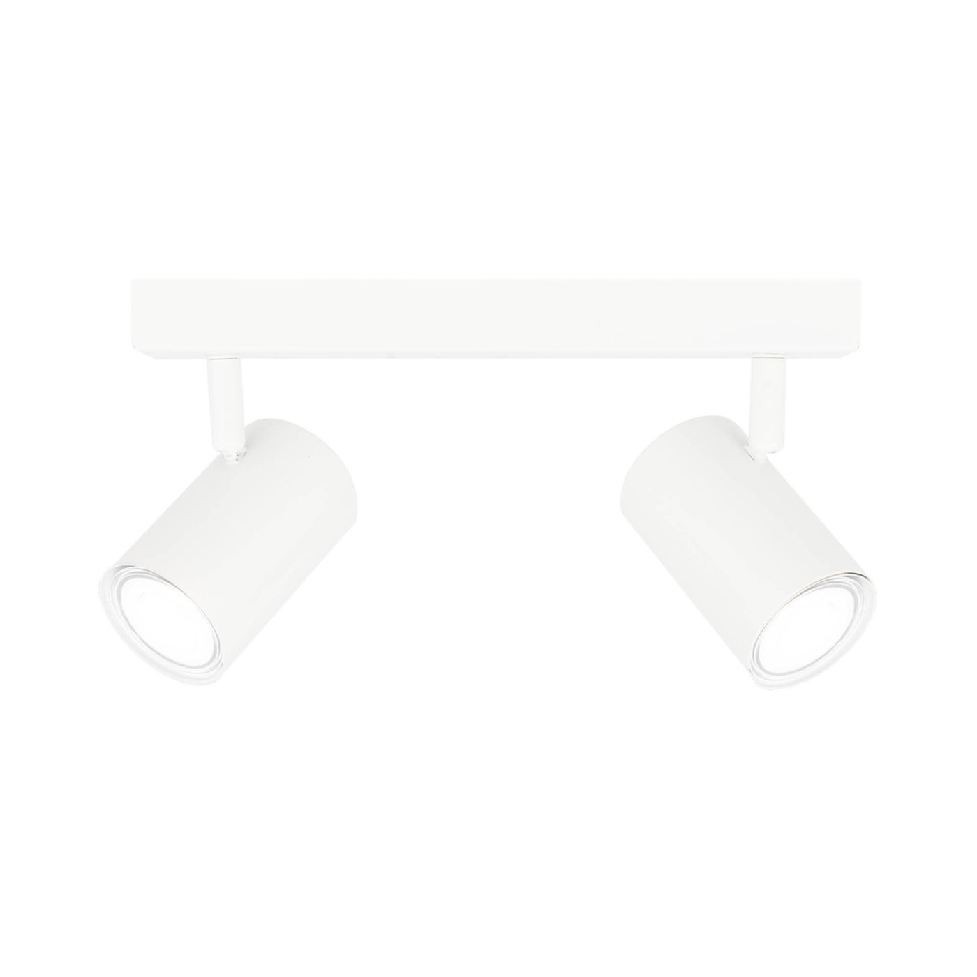 LED Plafondspot Wit Duo - Dimbaar - 3W - 6500K - Kantelbaar