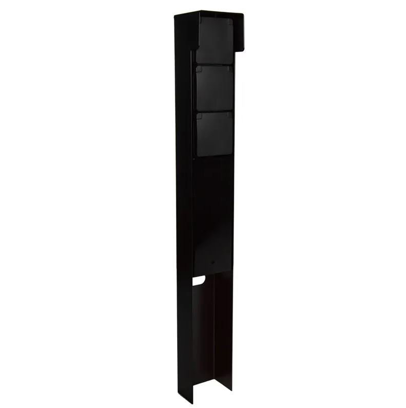 Gniazdo zewnętrzne (Pro+) - 3 gniazdo elektryczne - 2 dławiki kablowe - IP55 - 65 cm