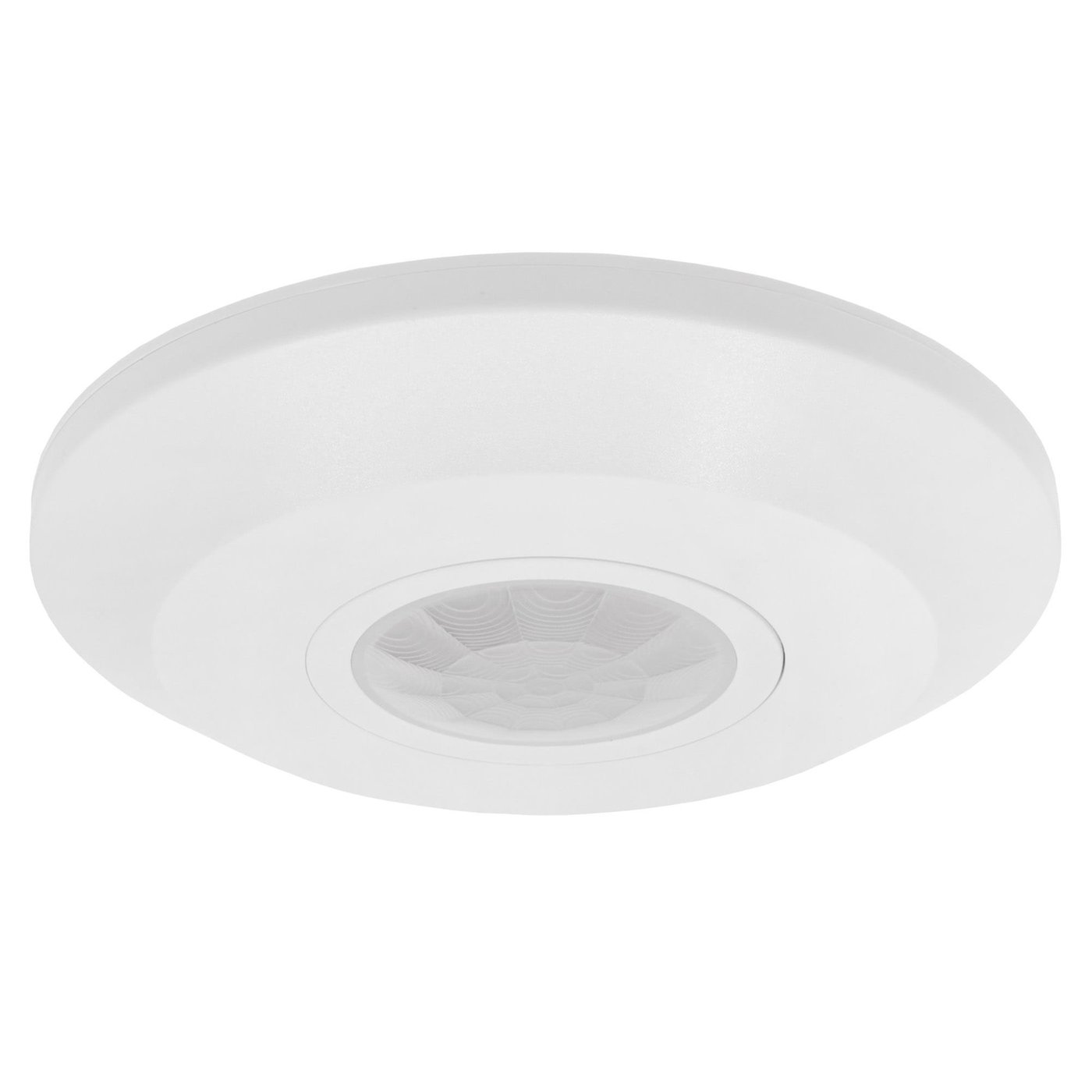 Witte Opbouw Bewegingssensor 360° Met Schemerschakelaar 8M Bereik