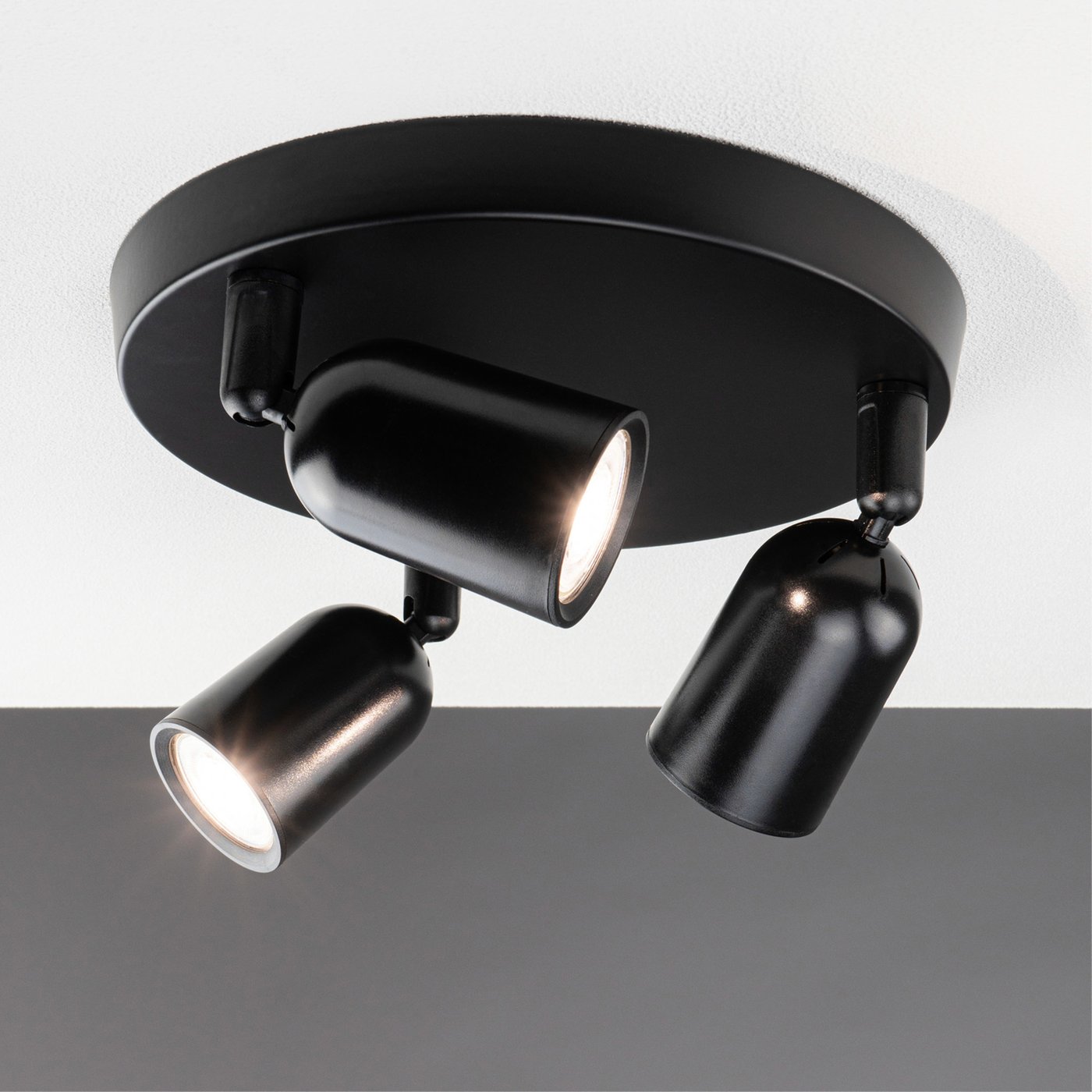 Reflektory sufitowe LED Locaste Trio - Uchylna - żarówka GU10