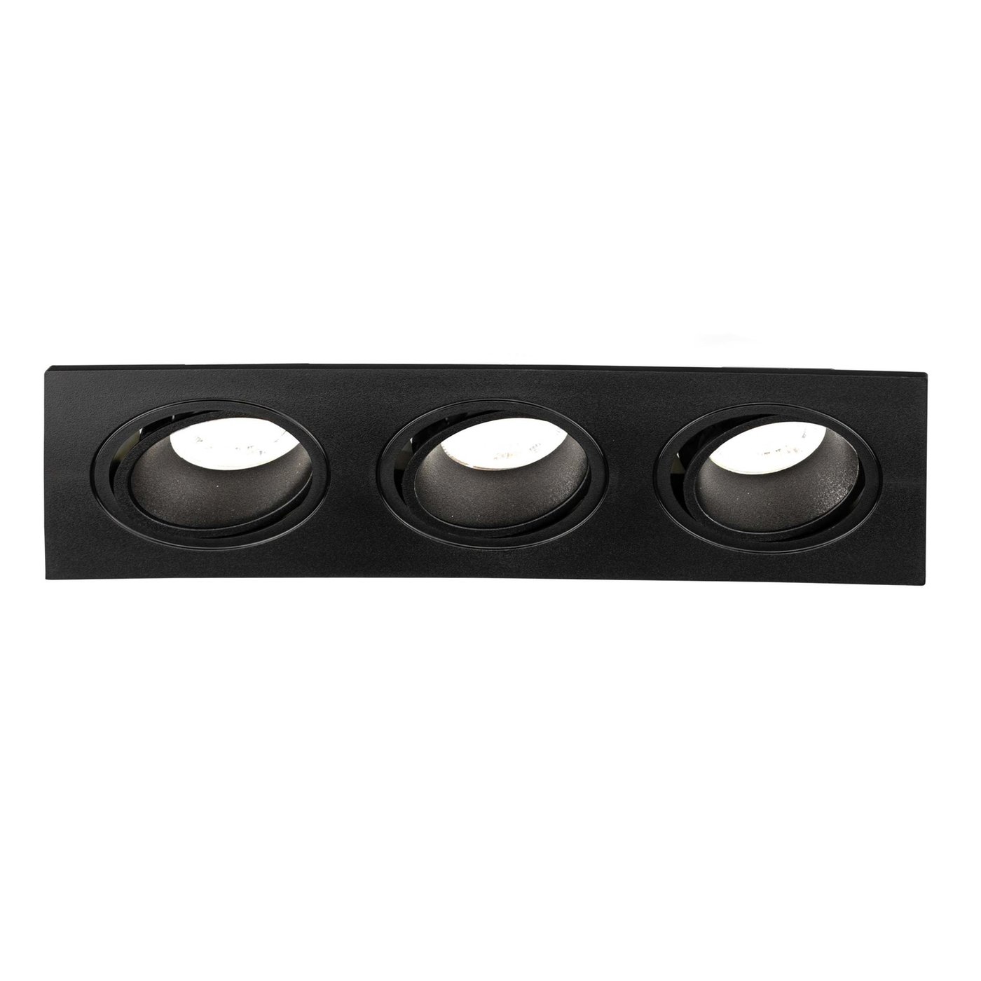 Ściemnialny Oczka sufitowe LED Triple - 5W - 6500K - 215mm