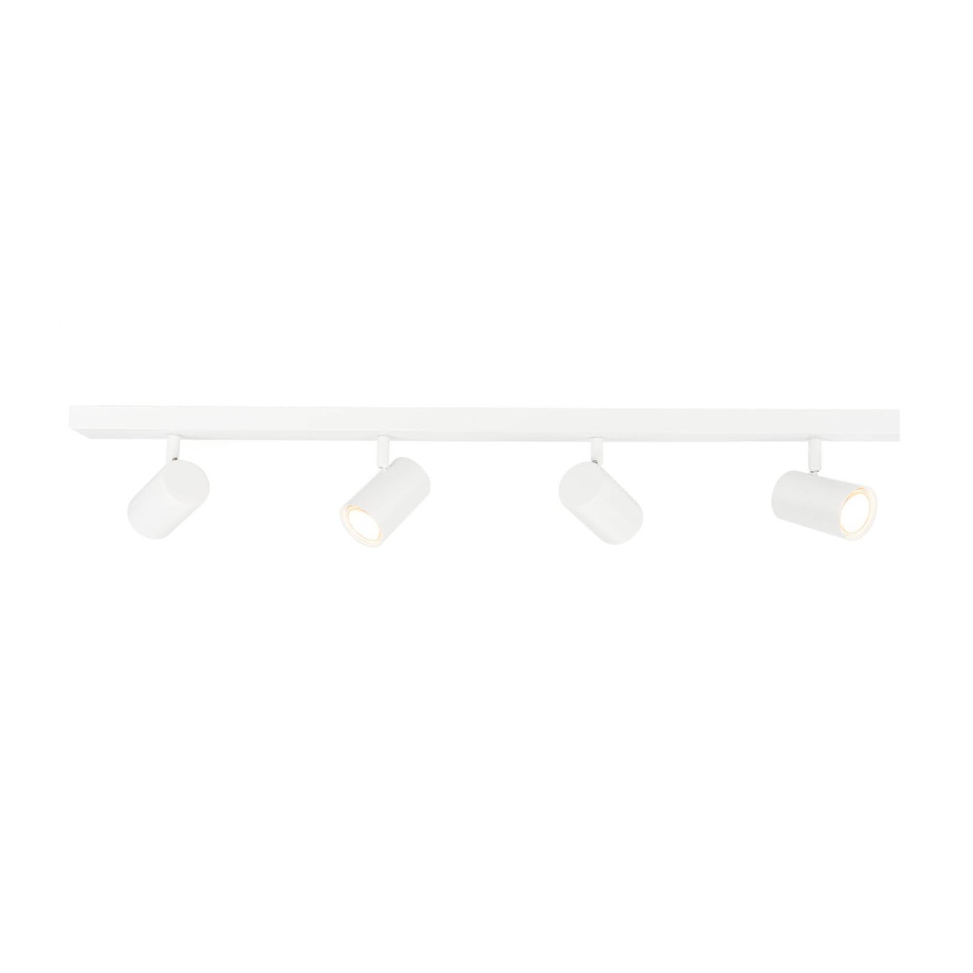 LED Plafondspot Wit 4-lichts - Dimbaar - 3W - 4000K - Kantelbaar