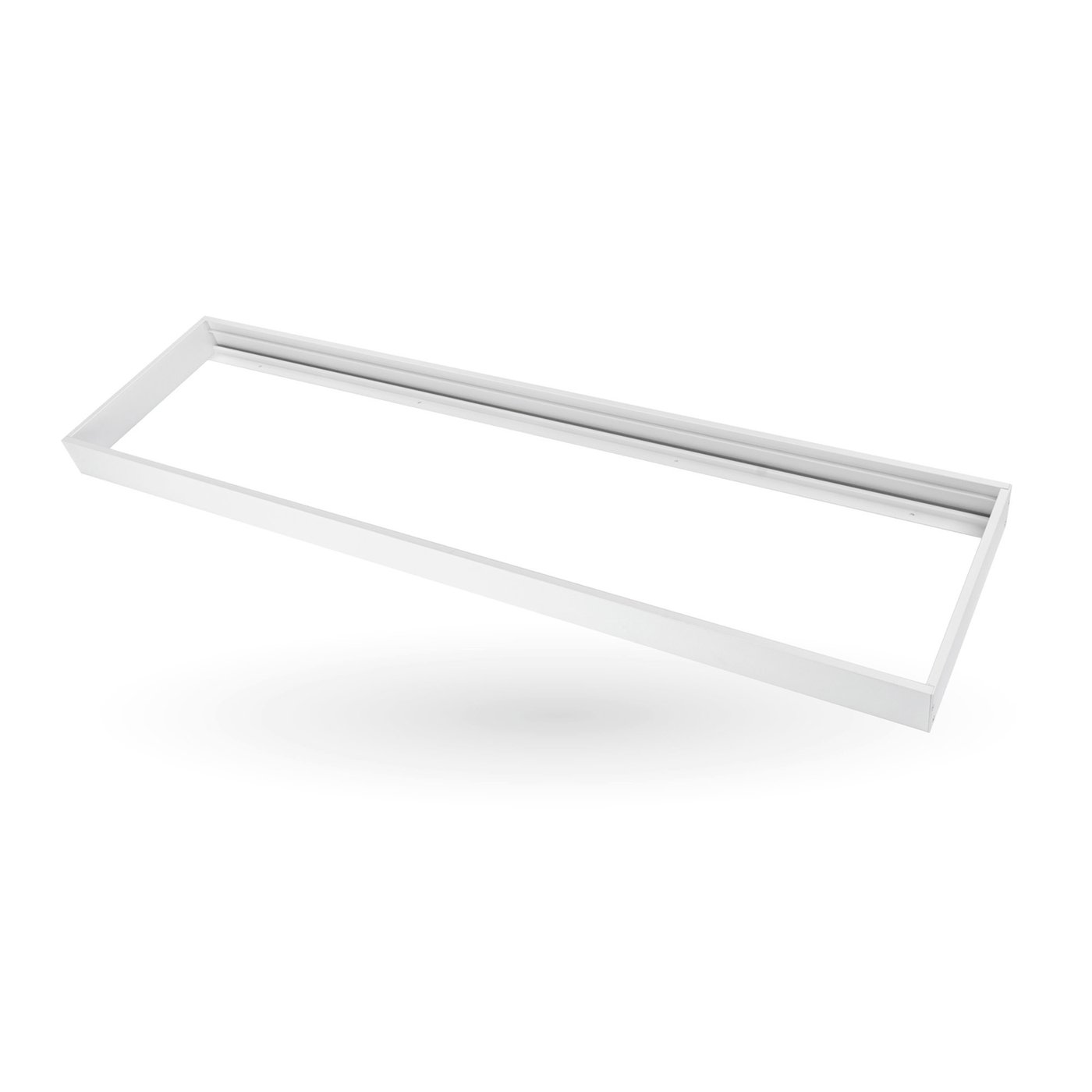 Panel LED natynkowy - 120x30 - Aluminium - Biały