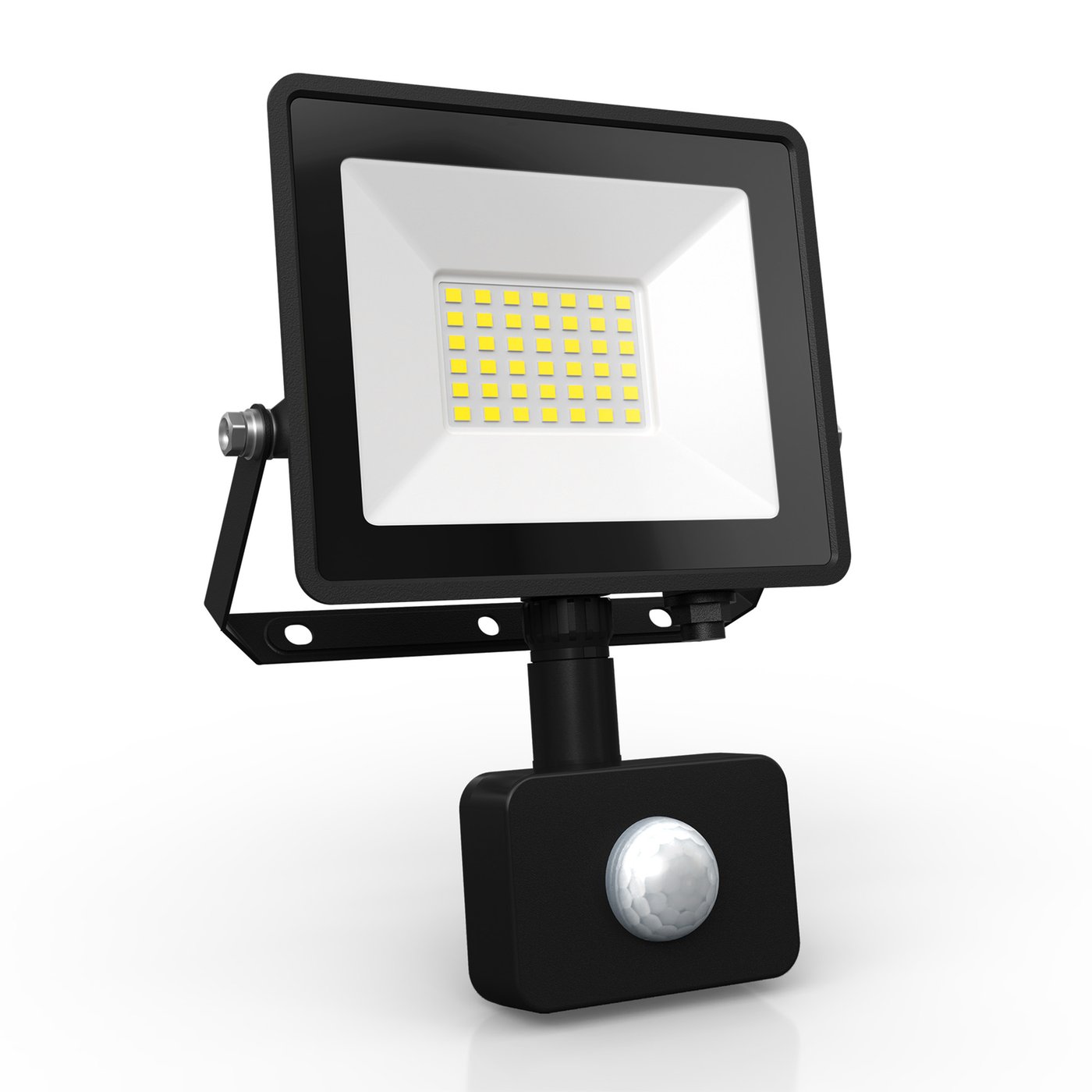 LED Floodlight with sensor 30W - 6500K - 110lm/W - 3 year warranty