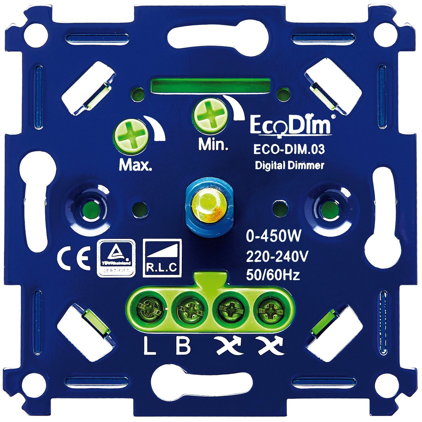 Variateur de lumière LED 0-500 Watt - phase on et phase off