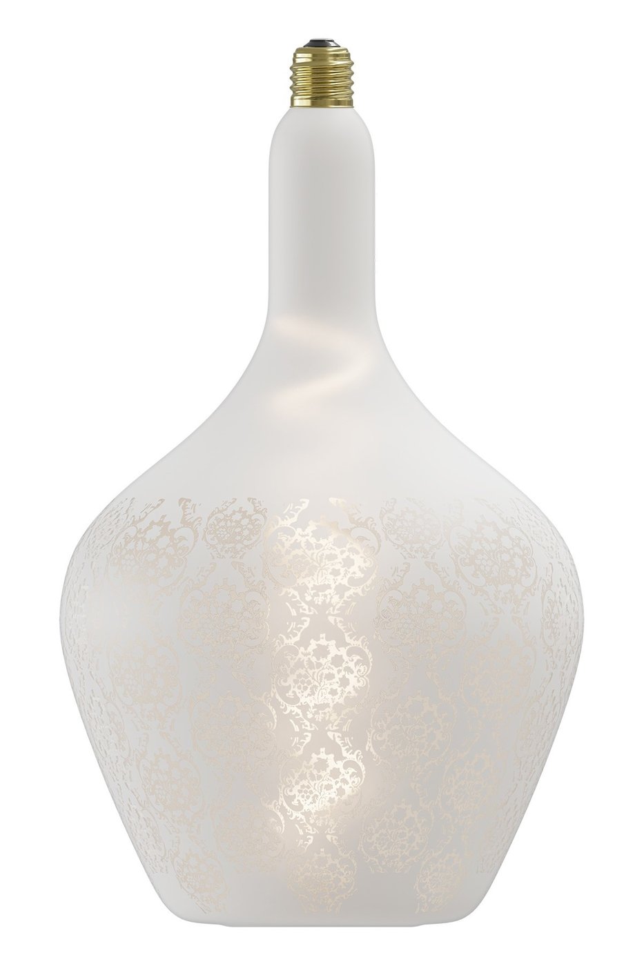 Calex Versailles Blanc Led Baroque - E27 - 5W - 1800K - 150 Lumenów - Możliwość ściemniania
