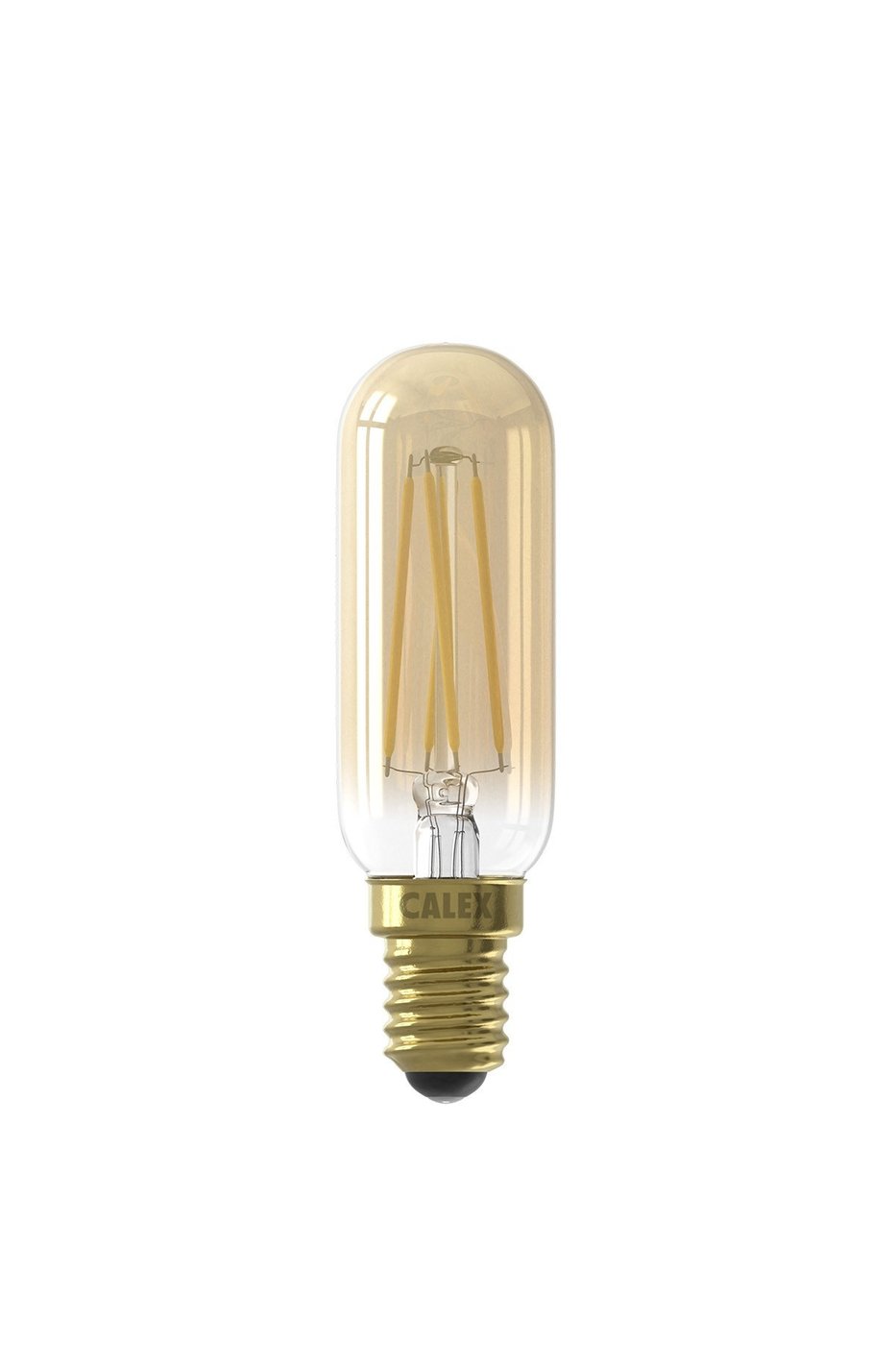 Ciepła Lampa LED Calex Tubular - E14 - 250 Lm - Złota