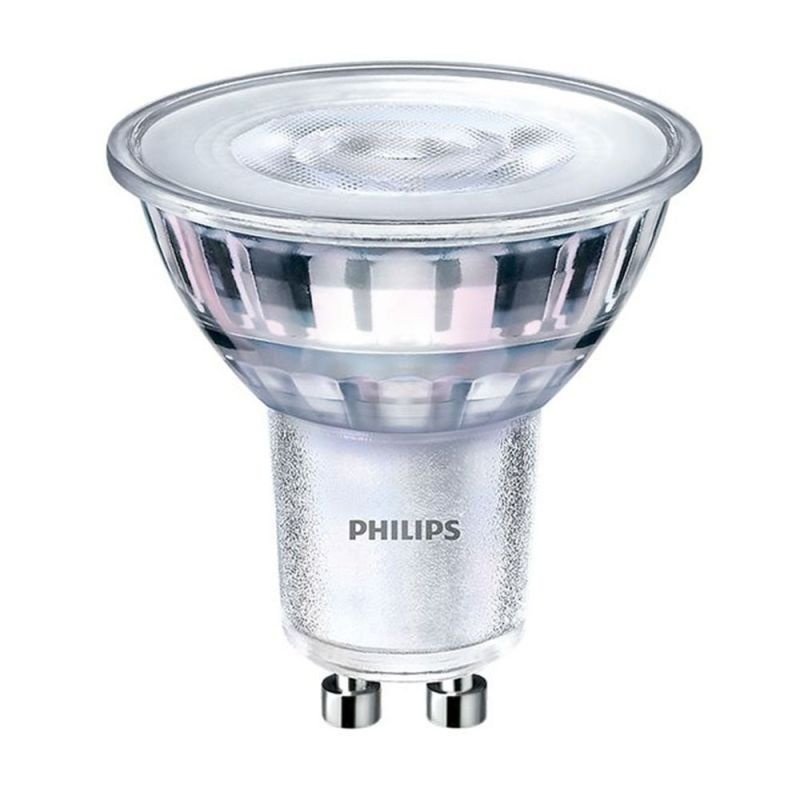Philips GU10 LED Spotpære - 2.7W - 2700K - 215 lumen - Transparent