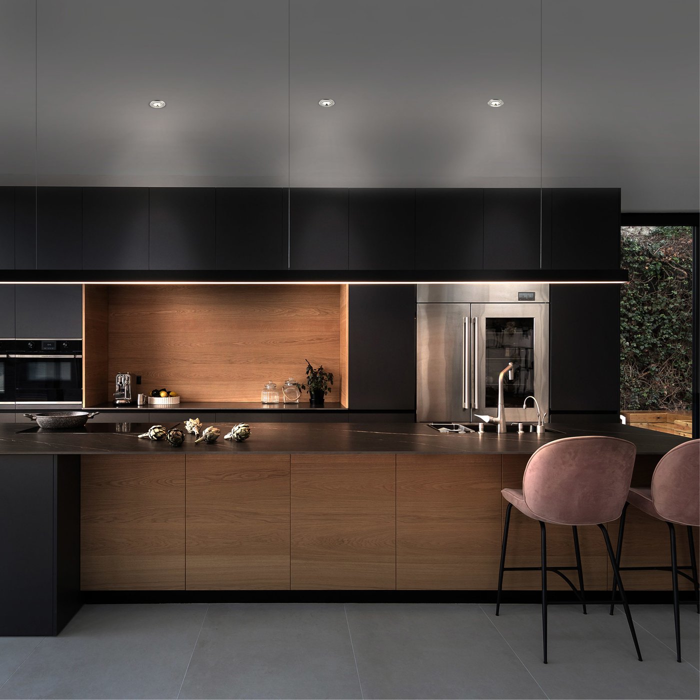 Faretto Da Incasso LED Qazqa Dimmerabile - Ø84mm, Bronzo, Per Interni, Con Dimmer Incluso - Foto 6