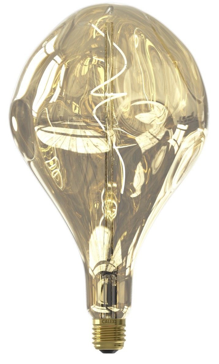Calex Organic Evo Champagne Led XXL Range 220-240V 100LM 6W 1800K E27 dimmable - Lampe Vintage