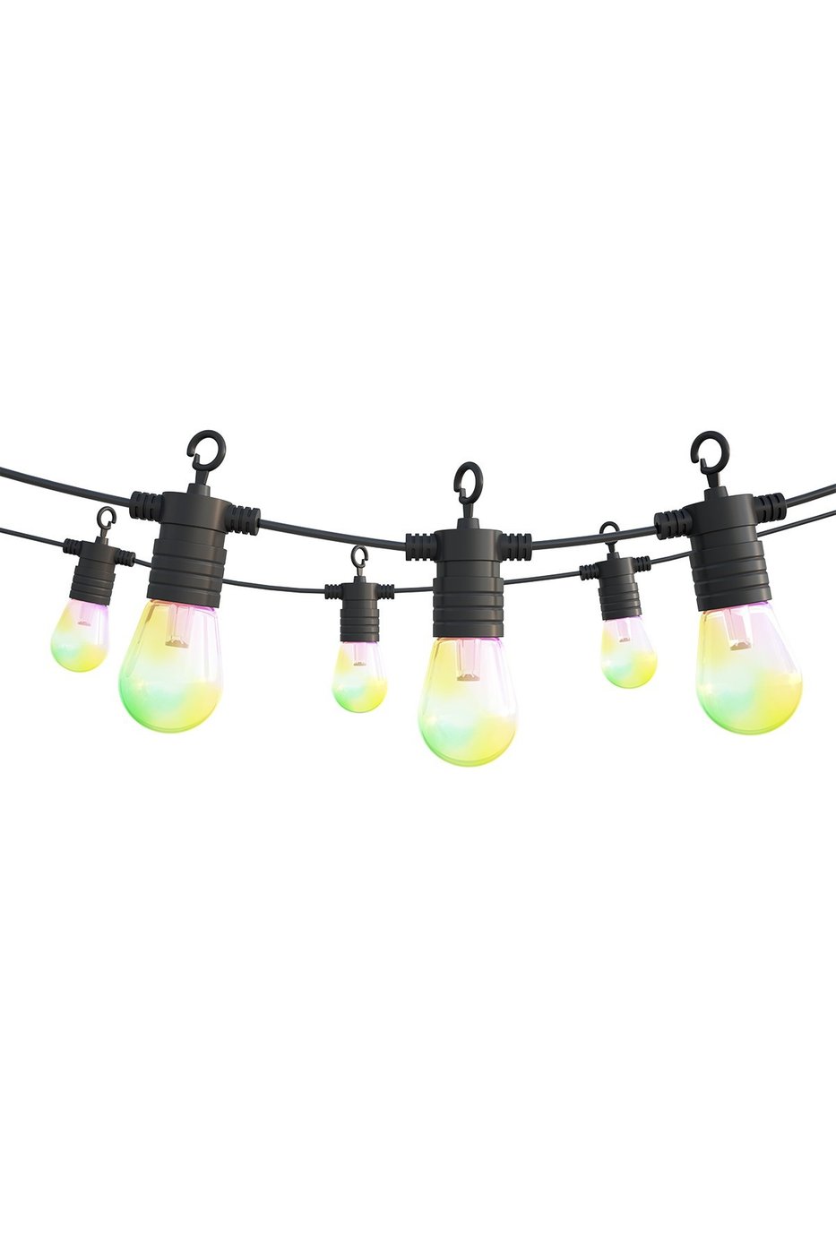 Inteligentna Girlanda Ogrodowa LED Calex - WiFi - RGB+CCT - IP44 - Podłącz i używaj