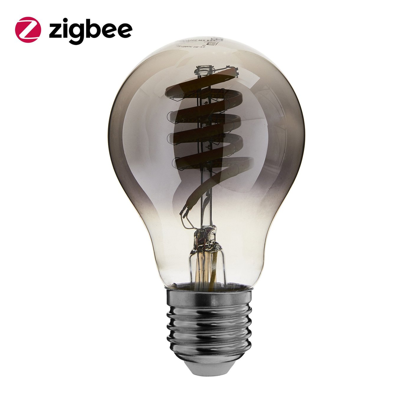 Ampoule LED Connectée E27 Filament Ø60 - 5W - 2000K-4000K - 300 Lumen 
