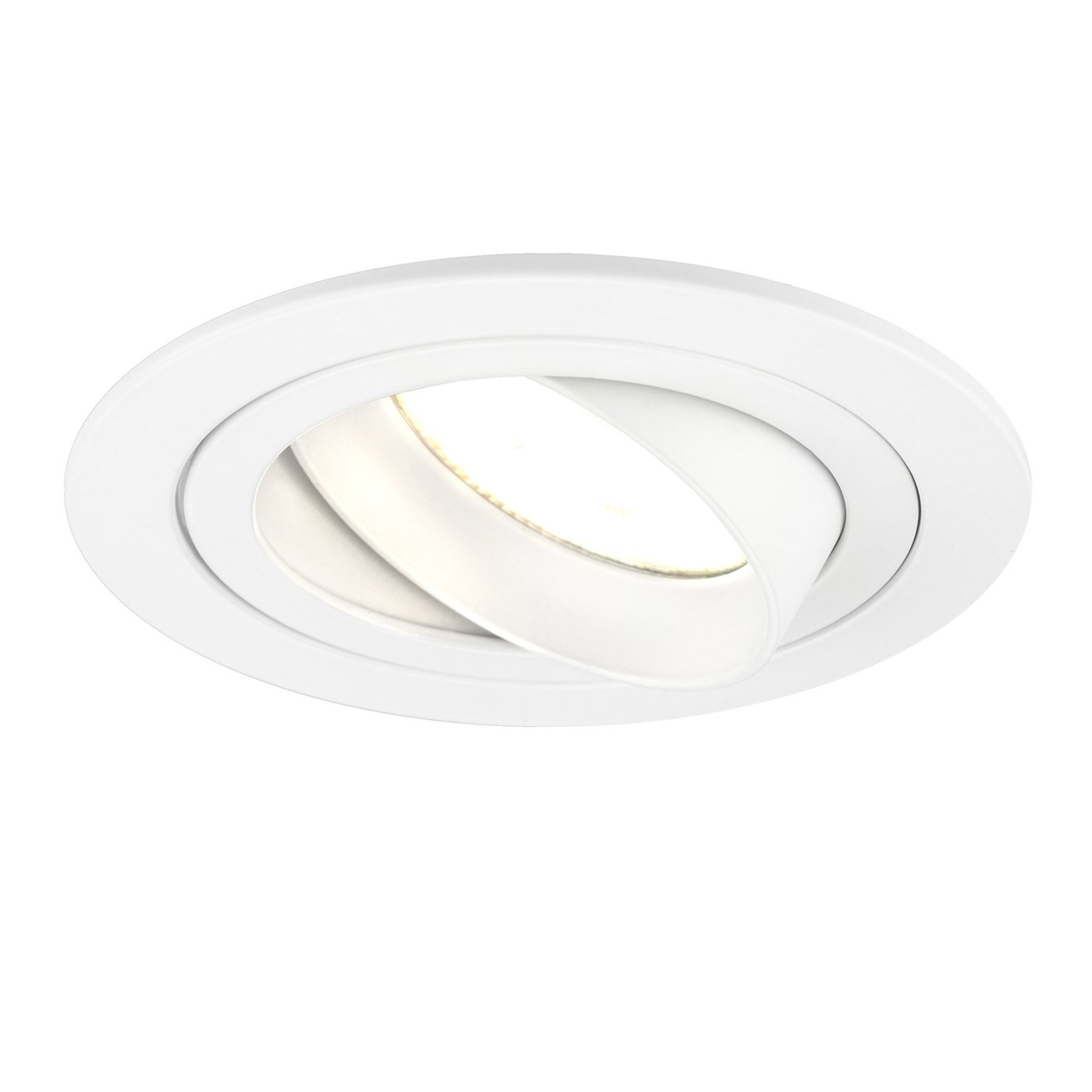 Lampy Wpuszczane w Sufit - Białe - Tokio - ściemniane - 3W - 2700K - ø92mm