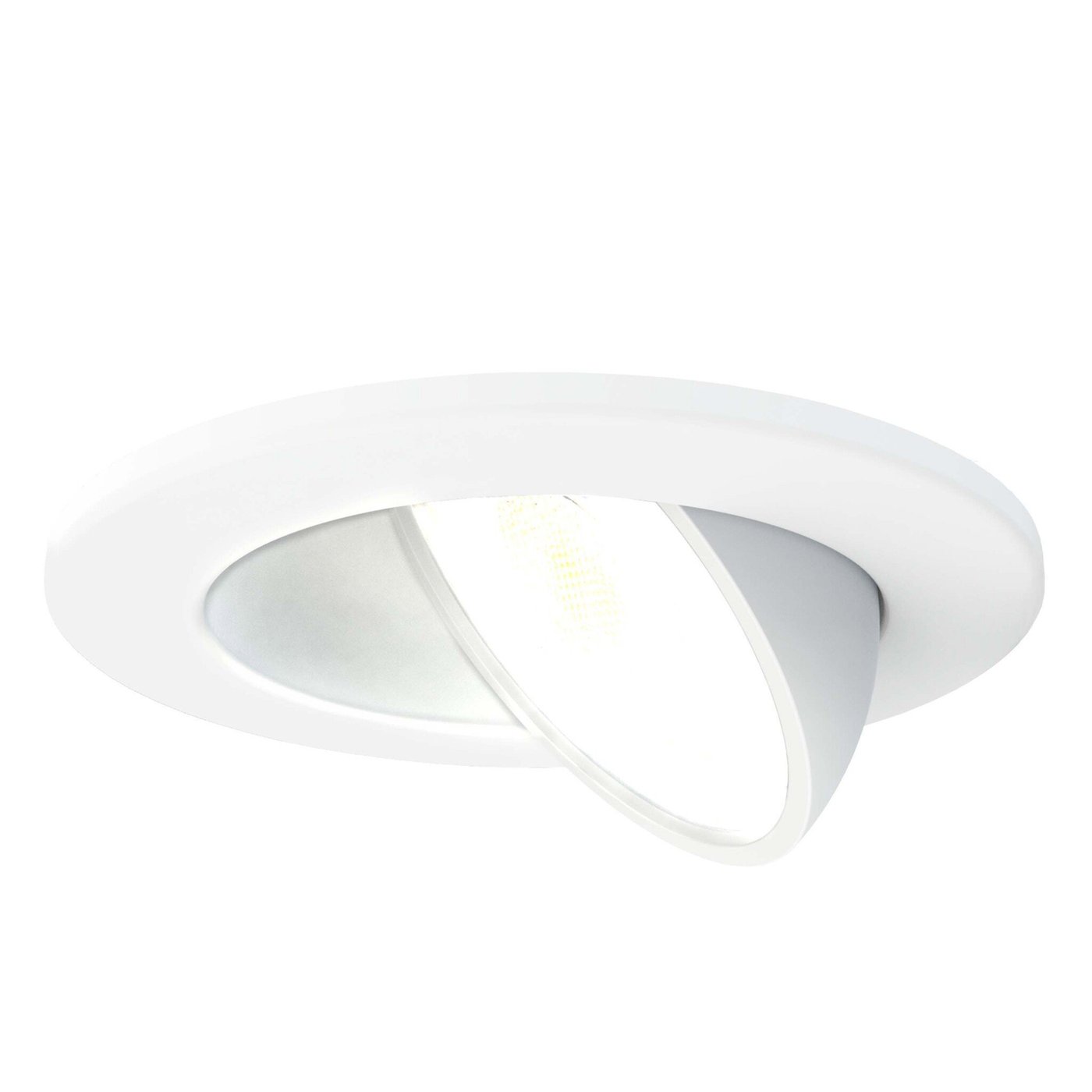 Lampy wpuszczane w sufit LED - ściemniane - IP65 - 5W - CCT - Biały - ø74mm - 5 lat gwarancji - Do łazienki