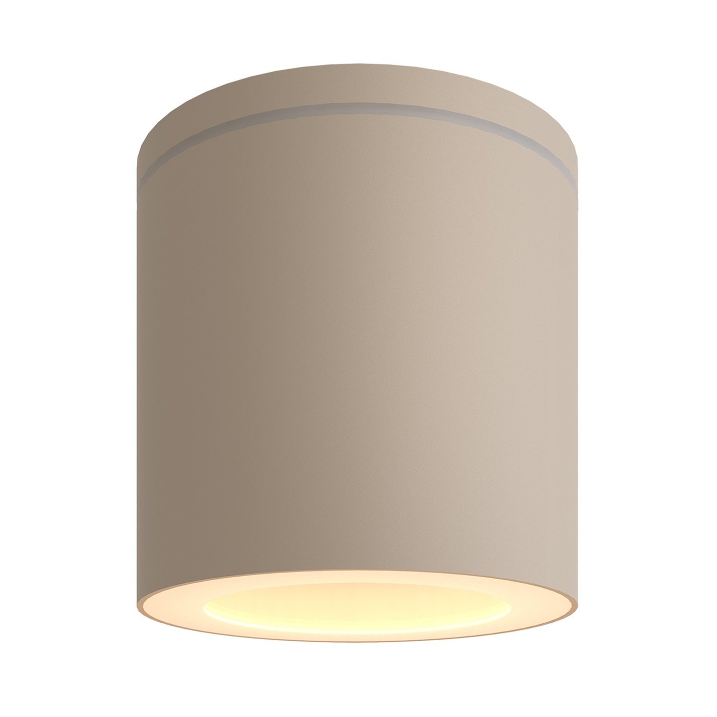 LED Aufbaustrahler Außen - IP54 - GU10 Fassung - Beige