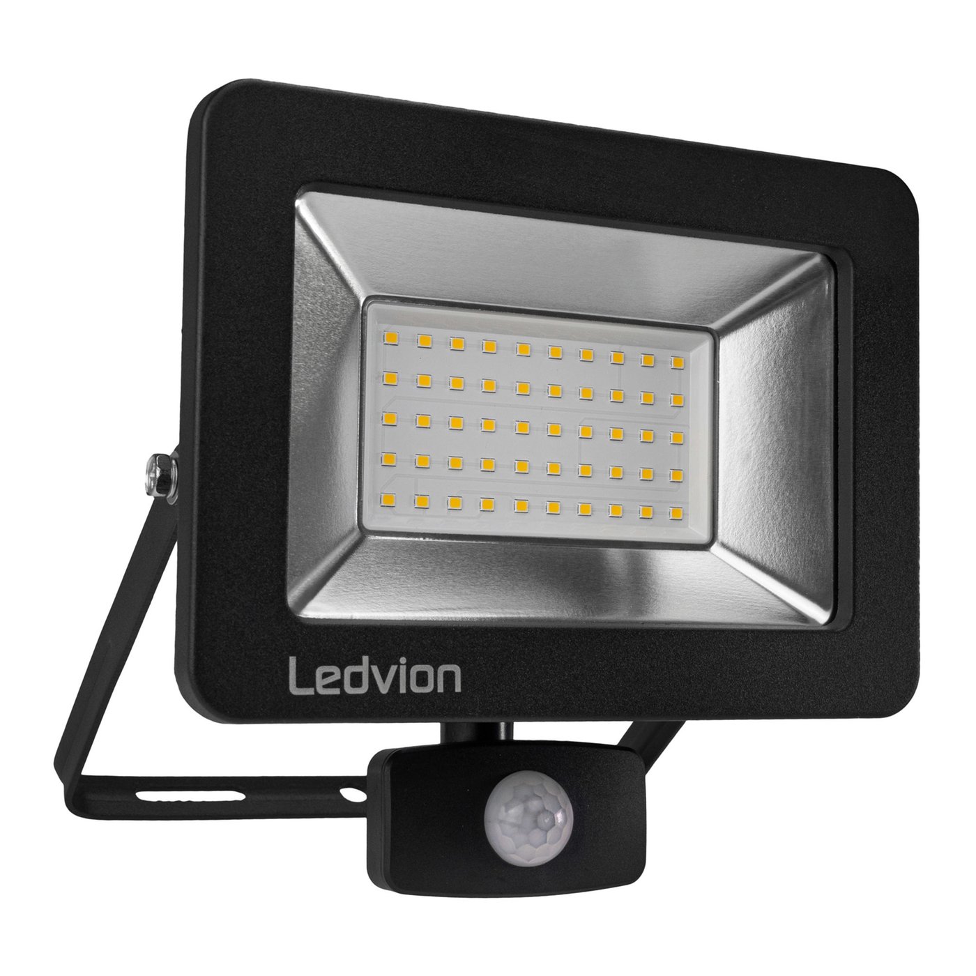 Nas?wietlacz LED Z Czujnikiem Ruchu 50W - Chipy Osram - IP44 - 120Lm/W - Kolor zimna biel - 5 lat gwarancji