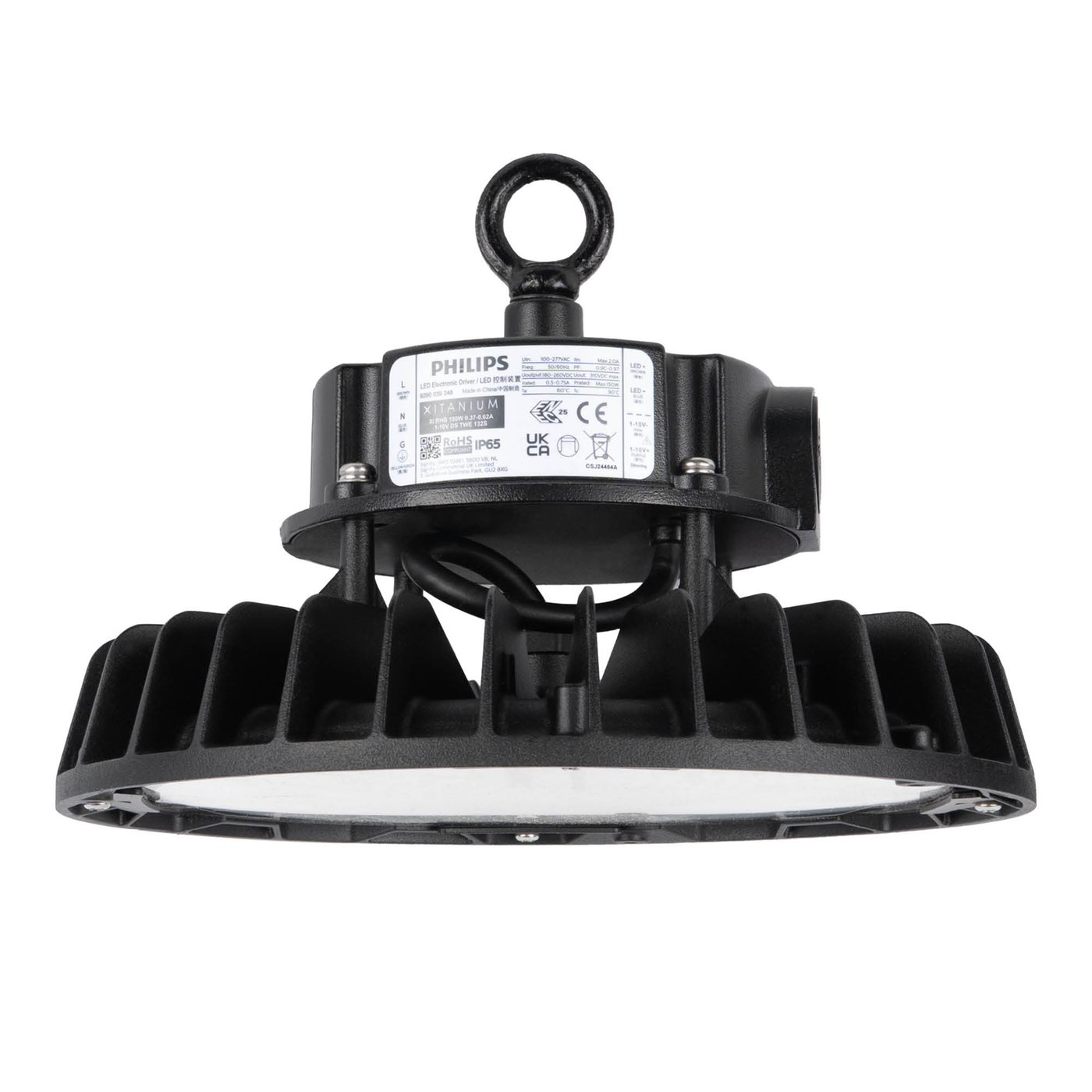 Cloche LED Industrielle - Philips Driver - 150W / 120W / 85W - 120° - 175lm/W - 4000K - IP65 - Dimmable - 5 ans de garantie