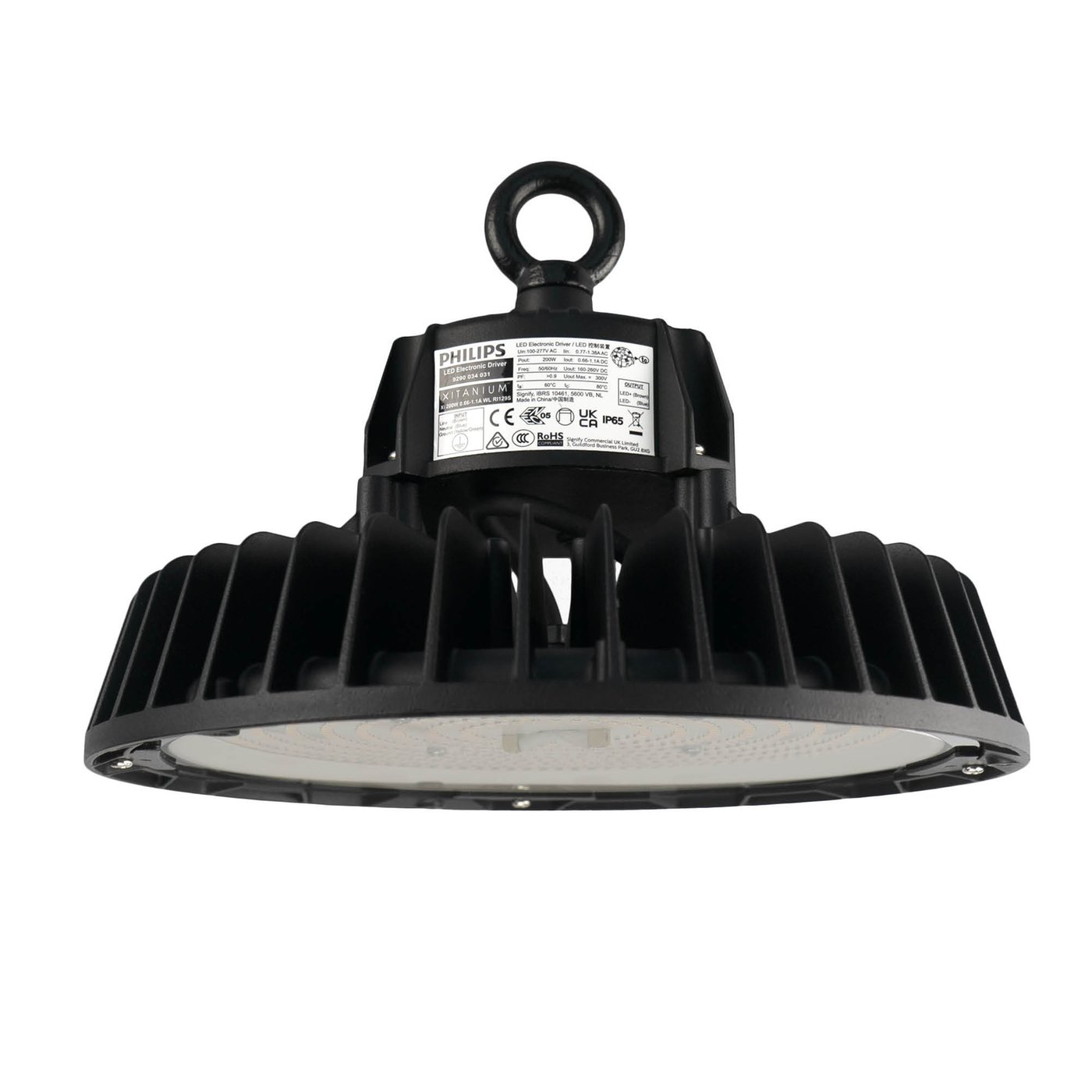 100W LED high bay - Zasilacz Philips - 120° - 175lm/W - 3000K - IP65 - Możliwość przyciemniania - 5 lat gwarancji