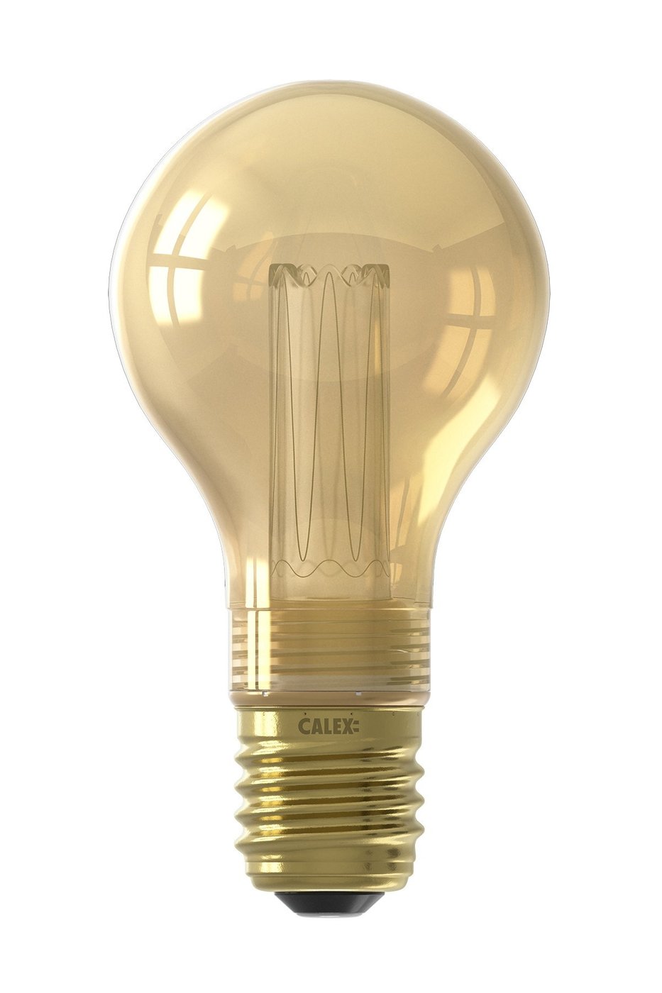 Standardowa lampa LED Calex - E27 - 120 Lumenów - Złota