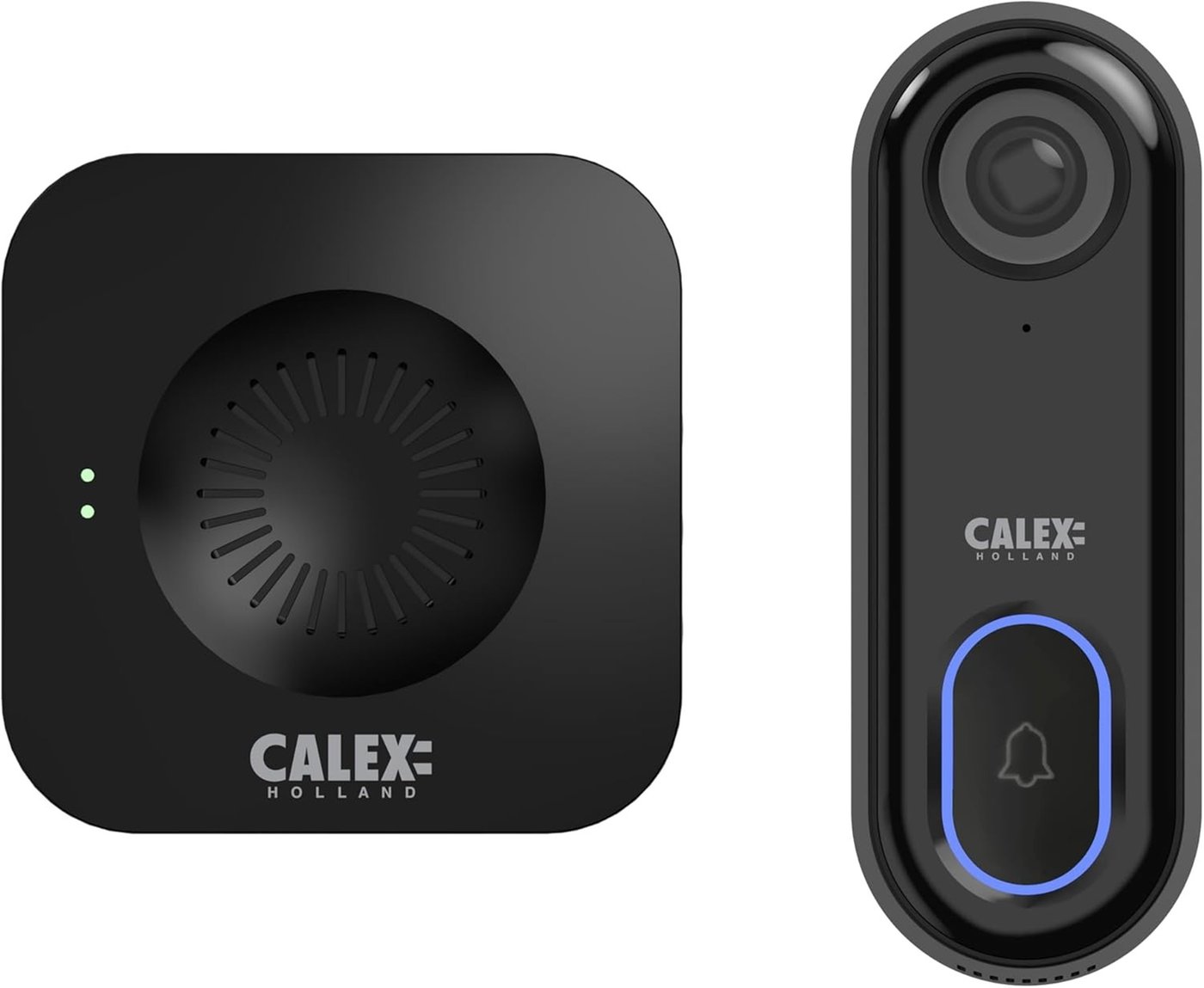 Inteligentna Dzwonek z Kamera Calex - Dzwonek Wideo WiFi - HD - 1080p