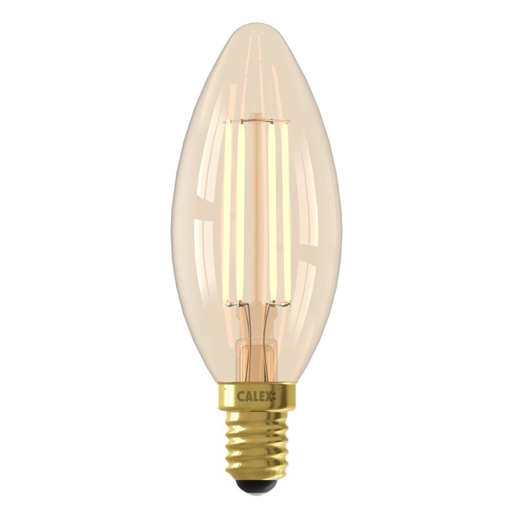 Lampa Calex Smart Złota - E14 - 4.9W - 470 Lumenów - 1800-3000K