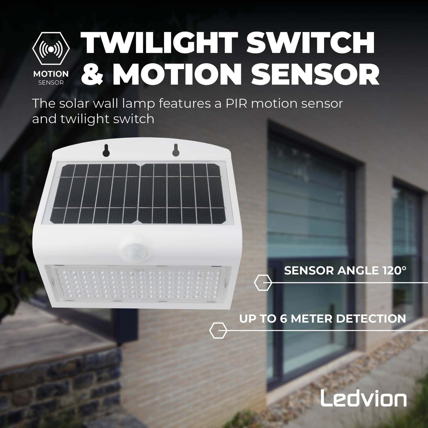 NBHANYUAN Lighting® LED-buitenwandlamp voor buiten