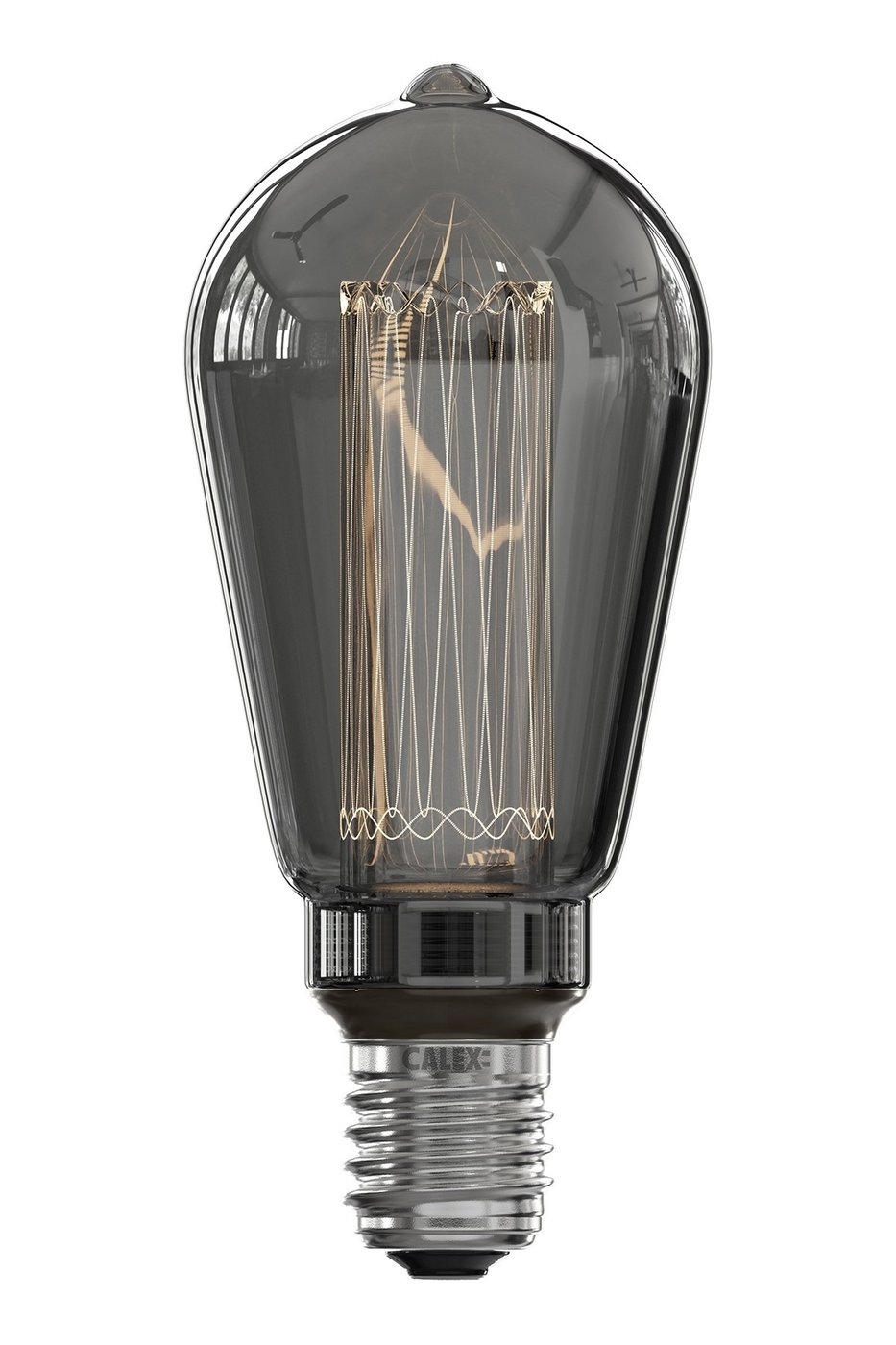 Rustykalna lampa LED Calex - E27 - 40 Lm - Tytan