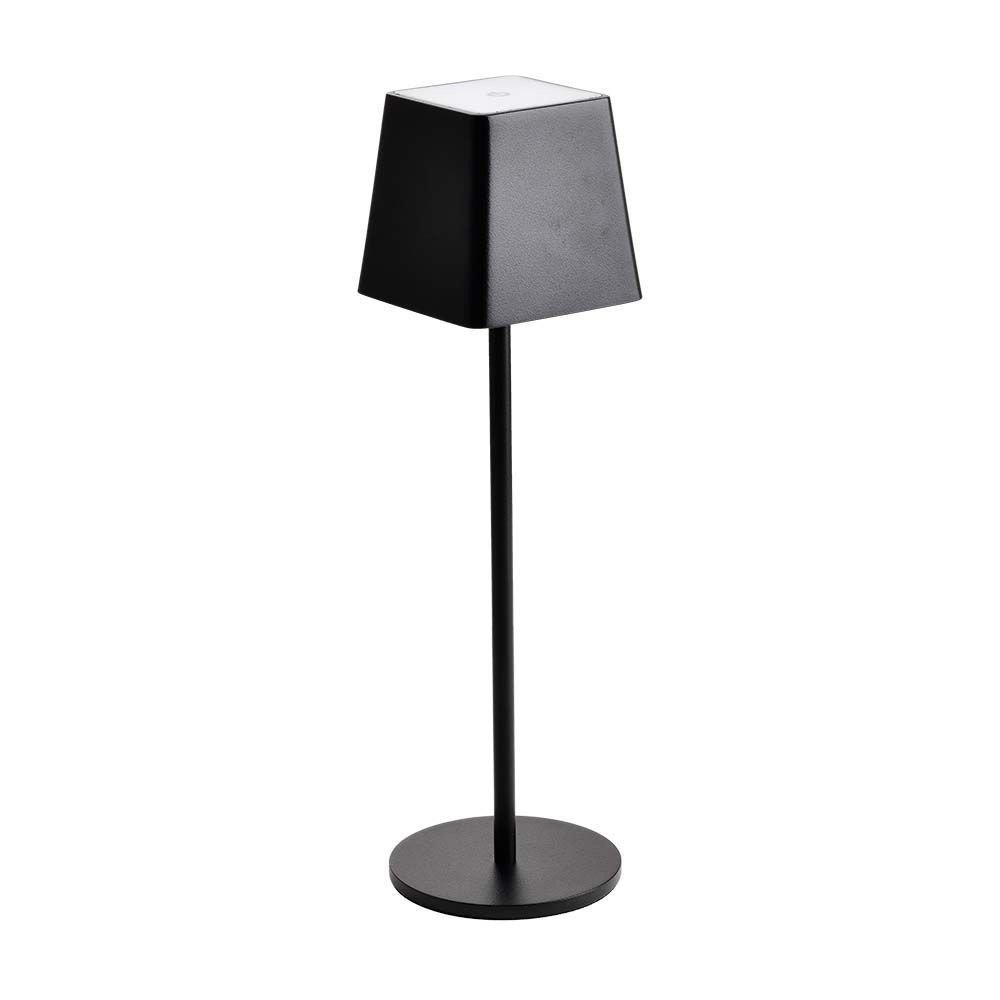 Oplaadbare Tafellamp - 2W - 3000K - IP54 - Dimbaar via touch