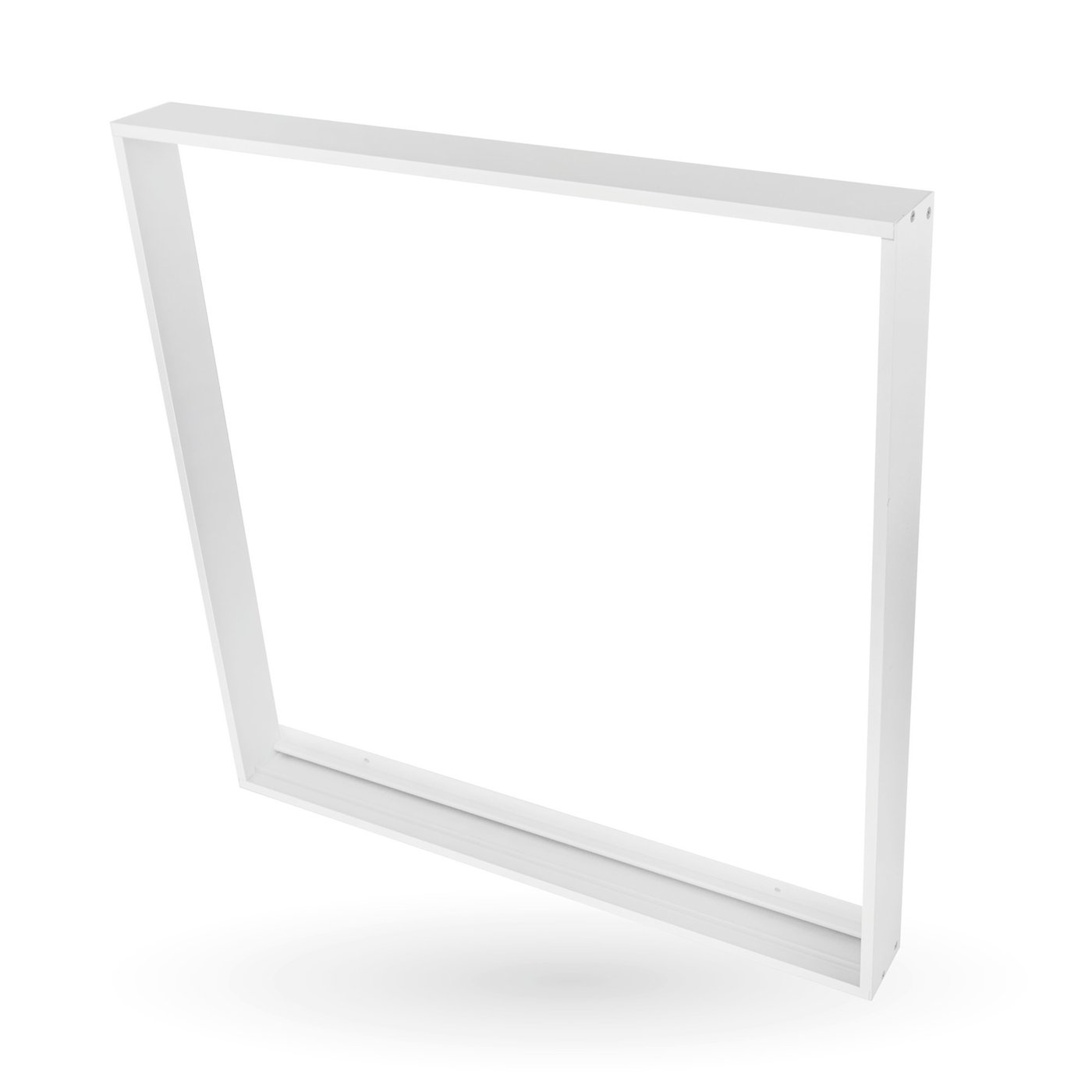 Panel LED natynkowy - 60x60 - Aluminium - Biały