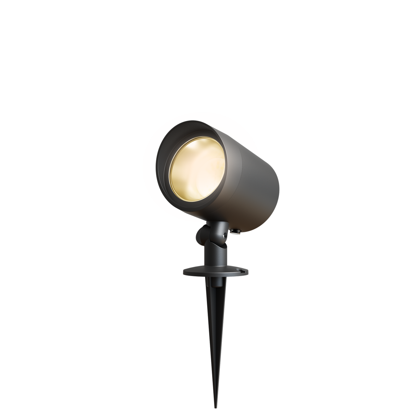 Calex Reflektor Ogrodowy LED - IP44 - 7W - 2700K - Kabel 4 metry - Czarny