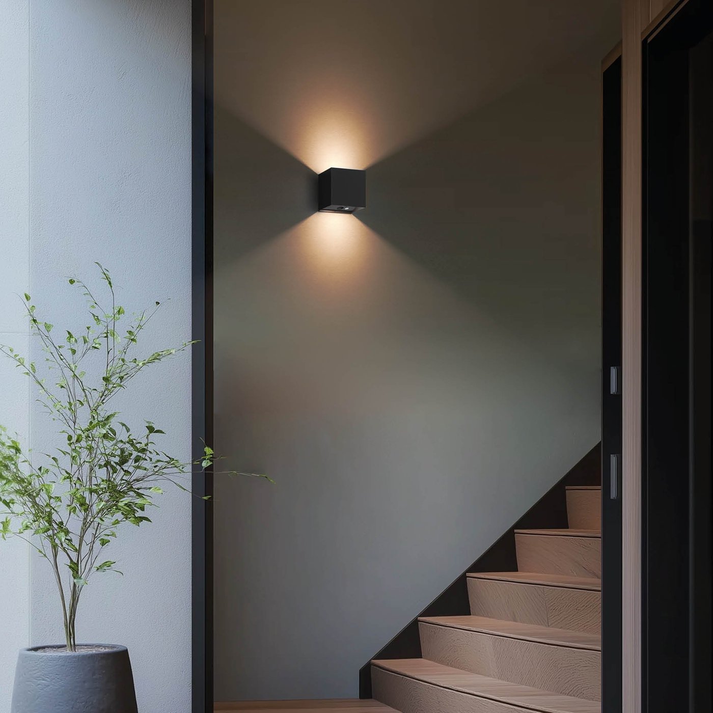 LED Wandleuchte USB Aufladbar mit Sensor