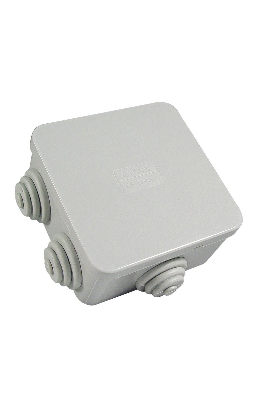Calex Boîte de jonction à l'extérieur - 8.5 x 8.5 x 5 cm – 7 entrées flexibles