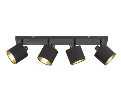LED Plafondspot Tommy Trio - Kantelbaar - E14 fitting - Zwart