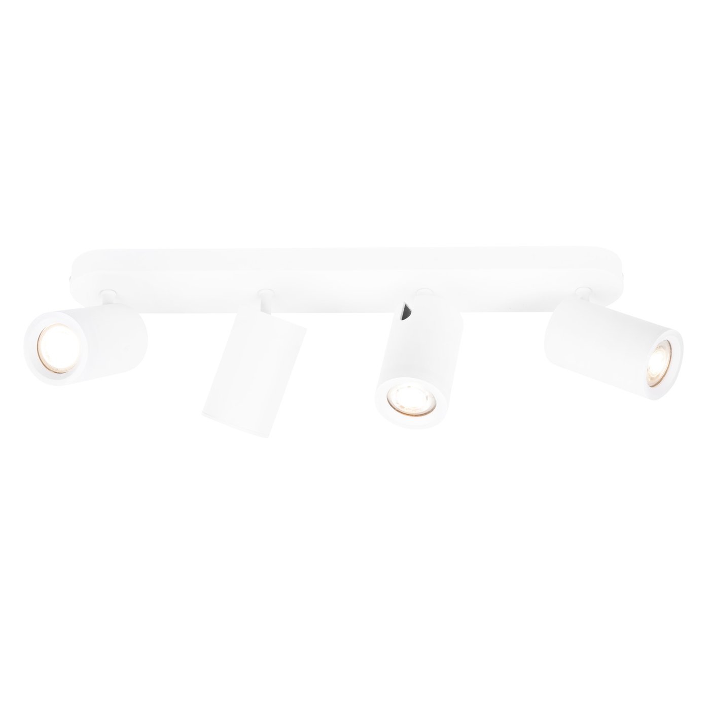 Reflektory Sufitowe LED Białe Kwadrat - Ściemniane - 5W - 6500K - Uchylne