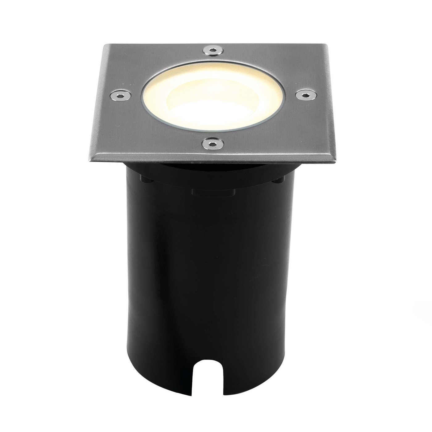 Zewnętrzny Lampy Najazdowe LED - Kwadratowy - Czarny - IP67 - 3W - 2700K - Kabel zasilający 1 metr