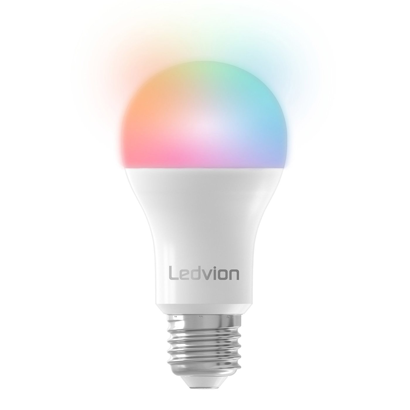 Smart RGB+CCT E27 LED-lampa. dimbar – Bluetooth Mesh – 9.4 W