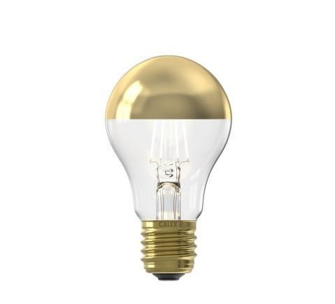 Calex Top Mirror LED-lampa – E27 – 4 W – 1800 K – 180 lumen – Guld
