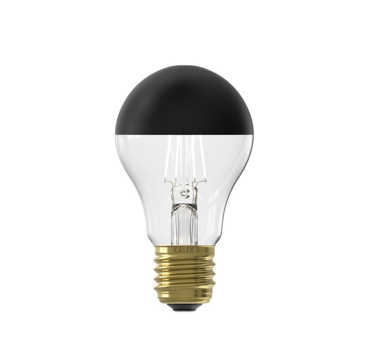 Calex Standard Top Mirror Spegeltoppslampa - E27 - 180 lumen – Svart