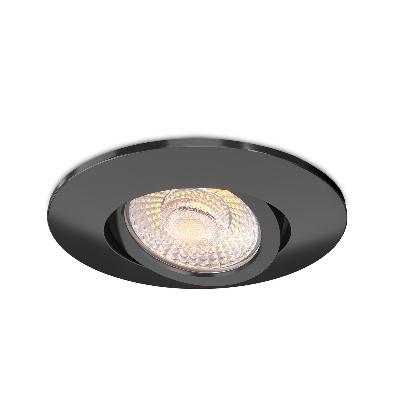 Lampy Wpuszczane w Sufit LED - IP65 - 3W - CCT - Czarny - Ø86 mm - 5 lat gwarancji - Do łazienki