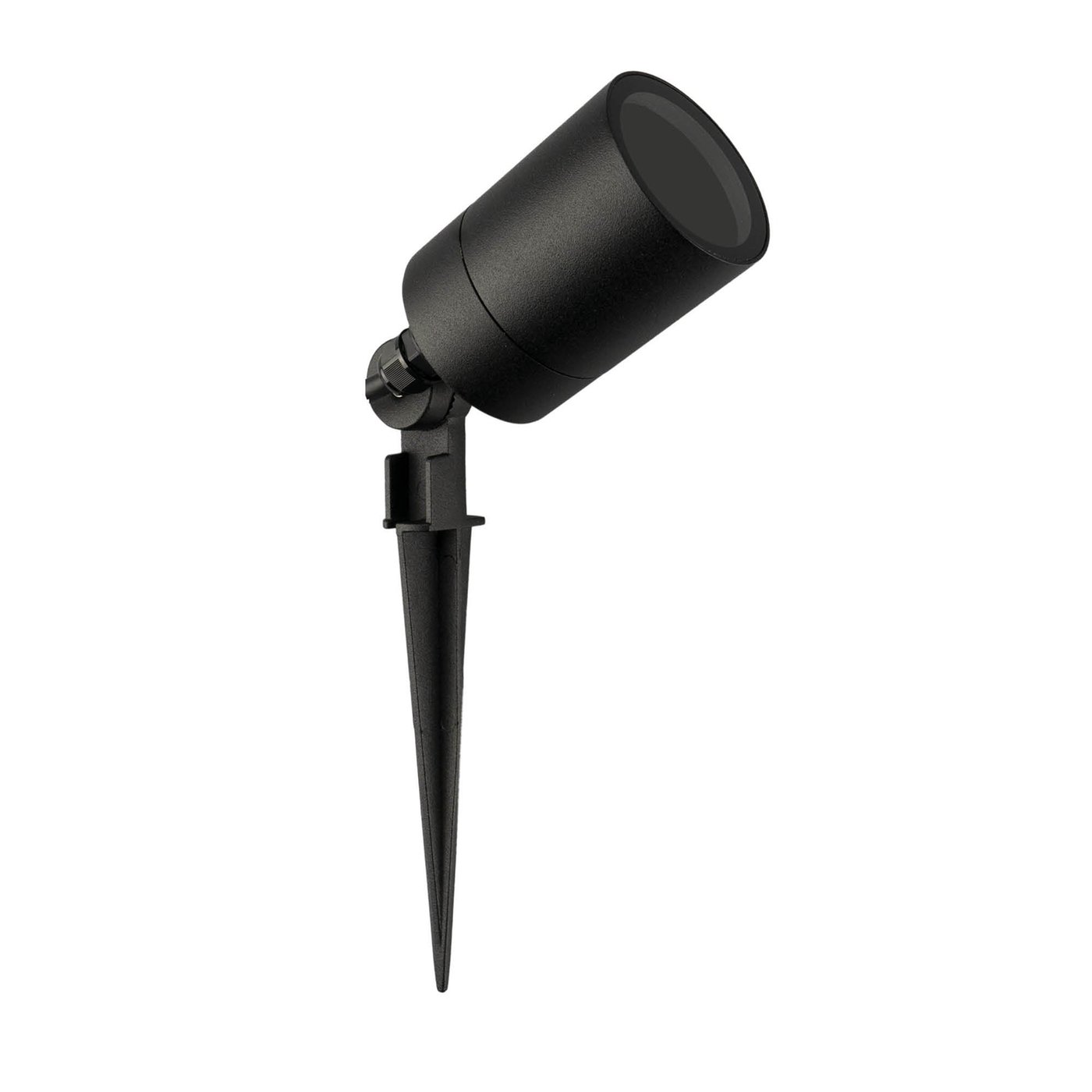 IP65 - LED Prikspot - Aluminium - 1 Meter Kabel - GU10 Fitting - Zwart
