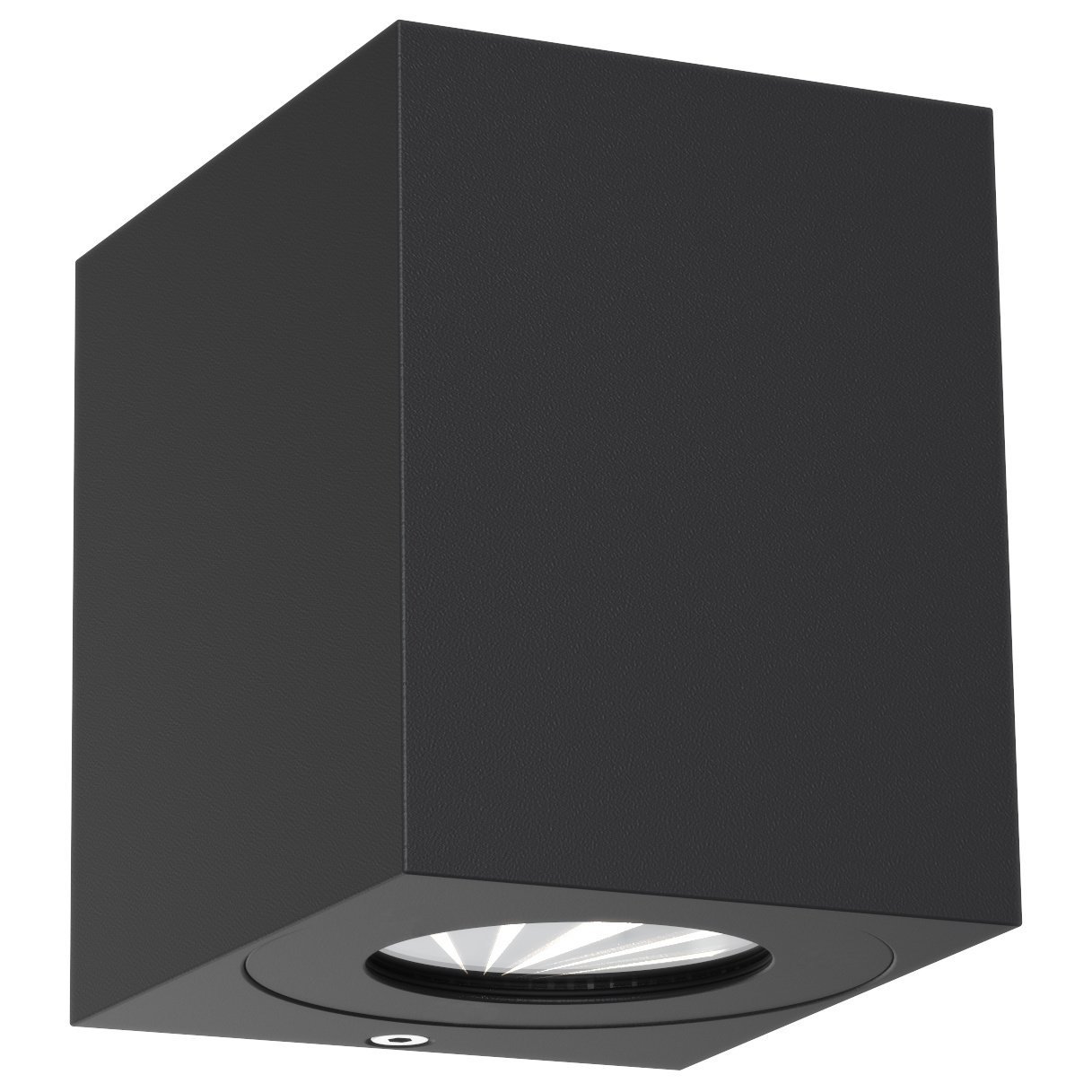 Außenwandleuchte Beidseitig - Schwarz - Integrierte LED - IP44 - Canto Kubi 2 - 10 Jahre Garantie