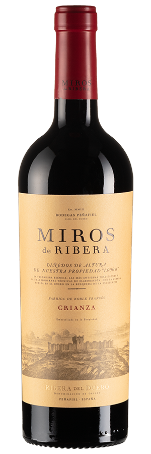 Miros de Ribera Crianza - 2018 - Bodegas Peñafiel - Spanischer Rotwein