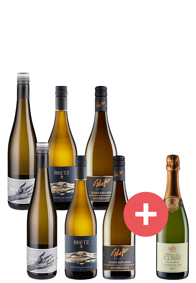 Weinfreunde Wein-Angebote - 6er-Paket Gartenfest + gratis Crémant - Weinpakete