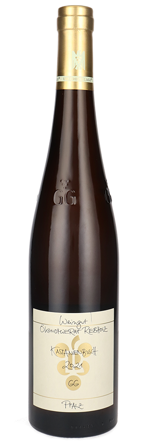 Weinfreunde Wein-Angebote - Kastanienbusch Riesling Großes Gewächs trocken Bio (2021) - Ökonomierat Rebholz - Weißwein aus der Pfalz, Deutschland