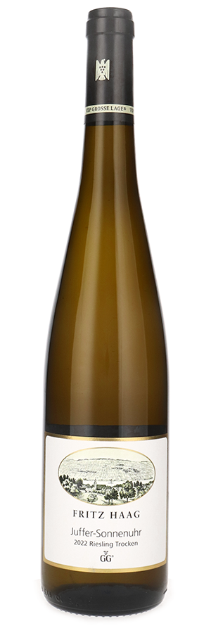 Weinfreunde Wein-Angebote - Brauneberger Juffer Sonnenuhr Riesling Großes Gewächs trocken (2022) - WEINGUT FRITZ HAAG - Weißwein von der Mosel, Frankreich