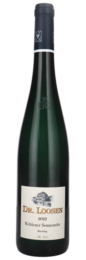 Weinfreunde Wein-Angebote - Wehlener Sonnenuhr Riesling Großes Gewächs trocken (2022) - Dr. Loosen - Weißwein von der Mosel, Deutschland