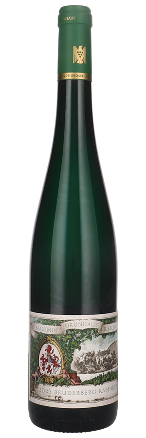 Weinfreunde Wein-Angebote - Bruderberg Riesling Kabinett (2023) - Maximin Grünhaus - Weißwein von der Mosel, Deutschland