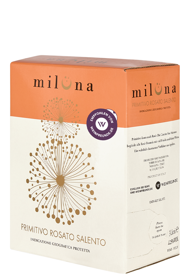 Miluna Primitivo Rosato Bag-in-Box 3,0 L 2025
